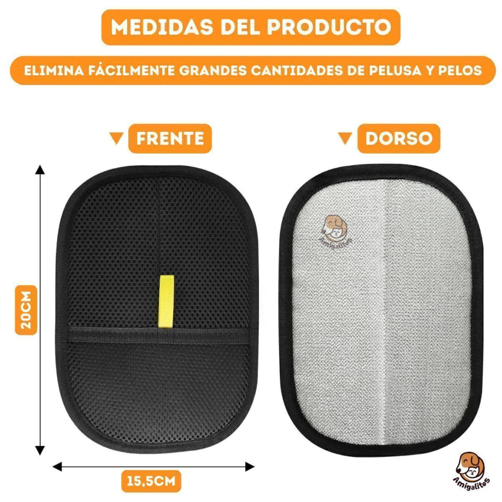 Manopla Quitapelos Pro