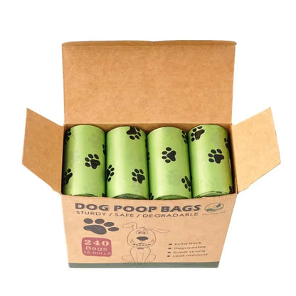 8Rolls/16 Rolls Thick Bags for Dog Excrement Leakproof Pet Waste Bag for Dog Outdoor Walking Pet Outdoor Garbage Bag