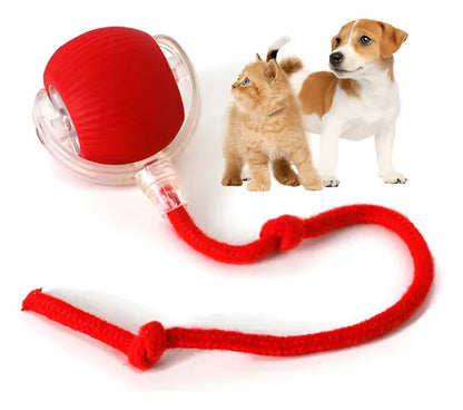 Bola Interactiva Automática 360° para Mascotas