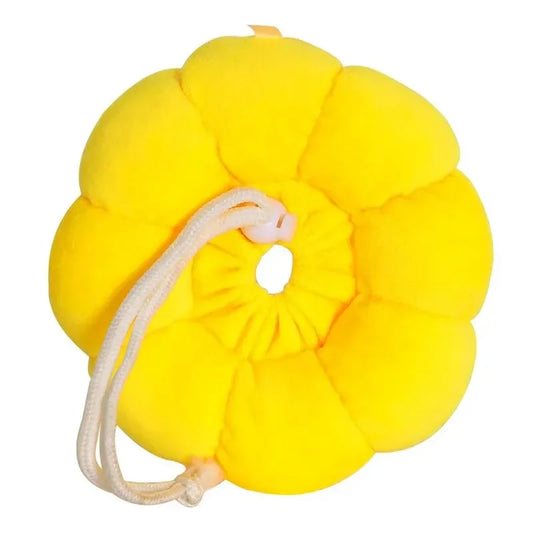 Pets Cats after Surgery Wound Protective Collar Cotton Soft Adjustable Elizabeth Collar Prevent Licking of Hair Sunflower Collar